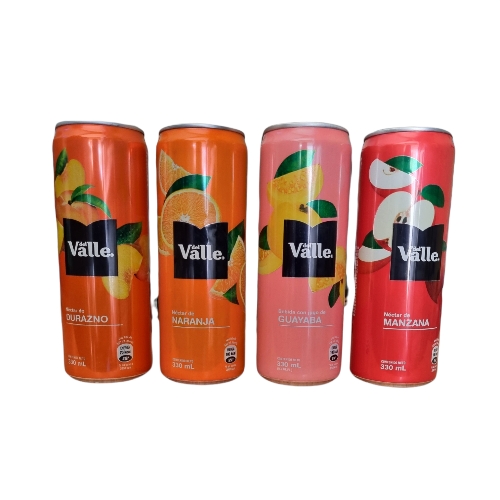 Del valle lata 6 pack