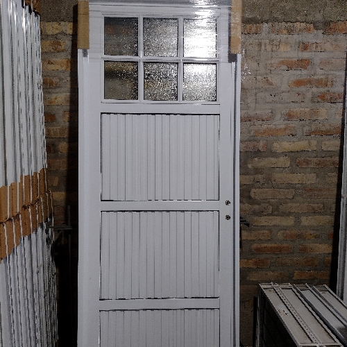 Puerta acanalada 1/4 80*2 25mm izquierda