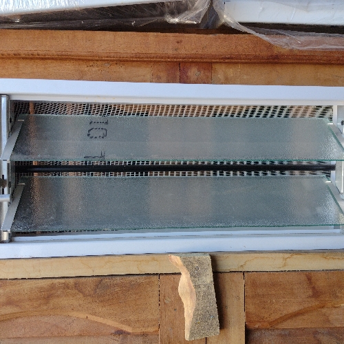 Aireador aluminio 60*26 con reja y mosquitera