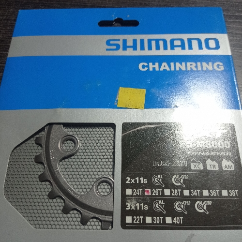 Coronilla 26t 2*11 Shimano