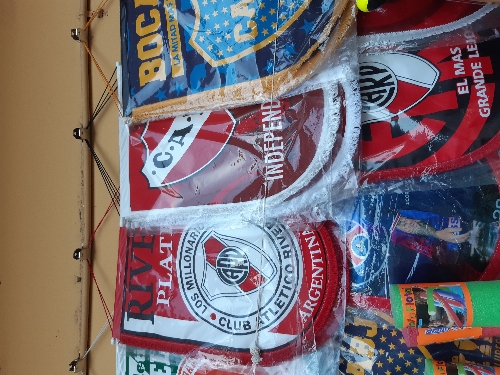 Banderin mediano fútbol mediano