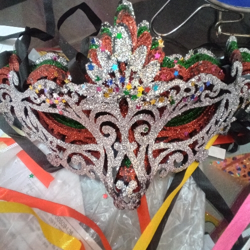 Antifaz gibre calado mascara