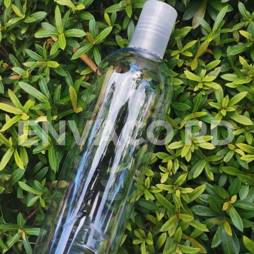 FRASCO CLEAR 16 OZ / TAPA PUSH TOP NATURAL