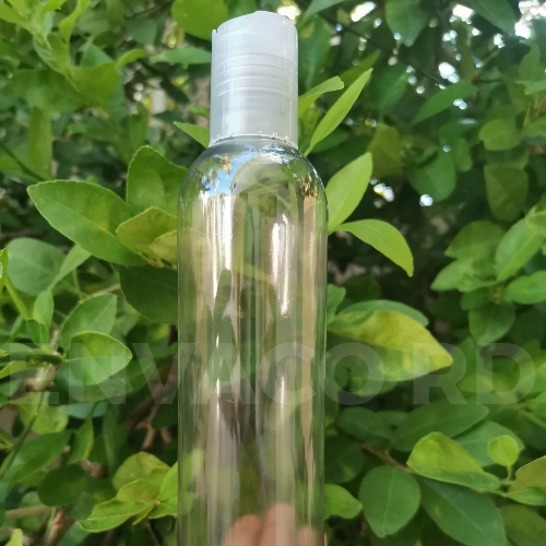 FRASCO CLEAR 8 OZ /TAPA PUSH TOP NATURAL