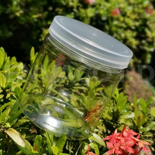 TARRO PLASTICO 8 OZ / TAPA NATURAL