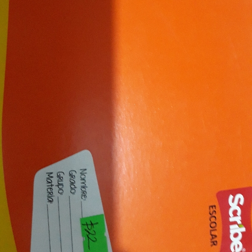 Cuaderno doble raya scribe
