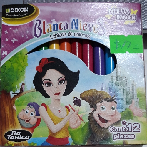 colores blanca nieves