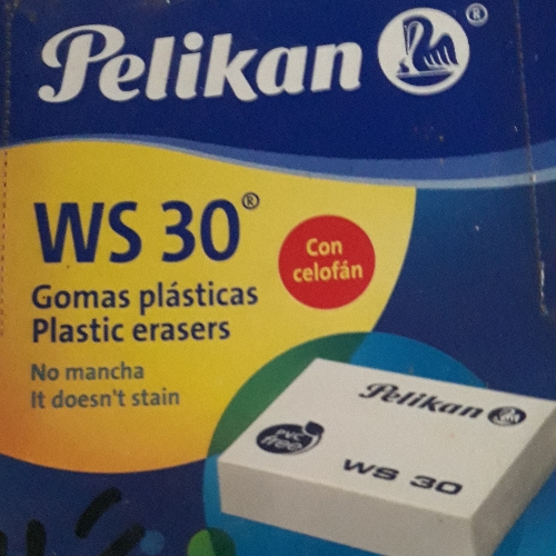 Goma  plasticas pelikan WS30
