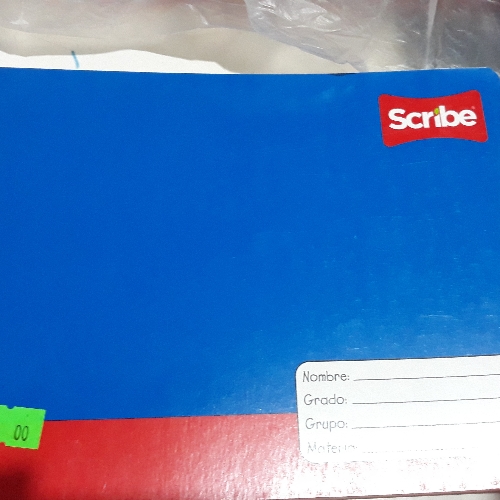 cuaderno cuadros Gdes scribe f. italiana