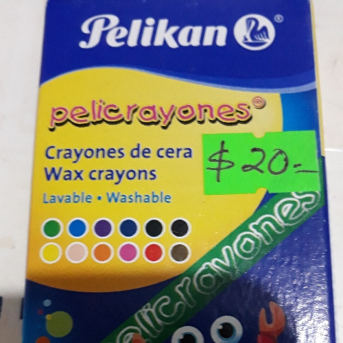 crayones de cera pelikan