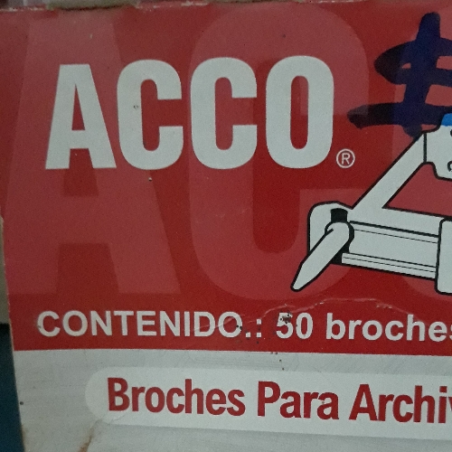 Broche acco 8 cm