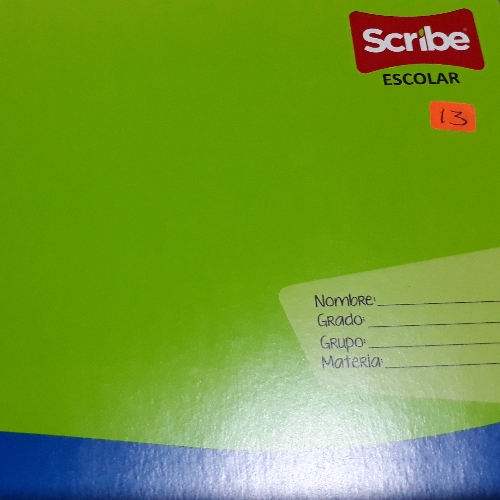 cuaderno italiano doble raya 50 h