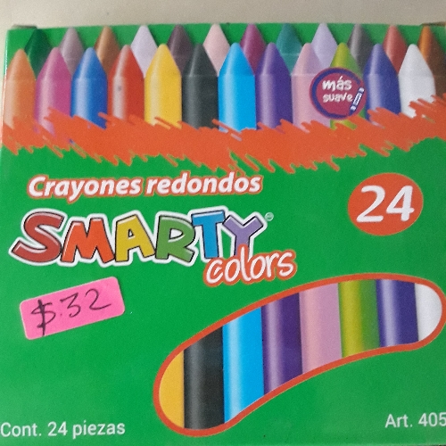 Crayones Redondos 24 pzas
