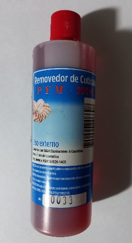 Removedor de cutículas P y M 200 ml