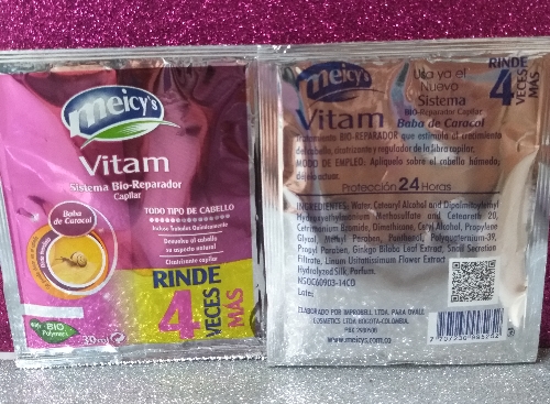 Tratamiento  bioreparador Baba de caracol Meicy sobre 30ml
