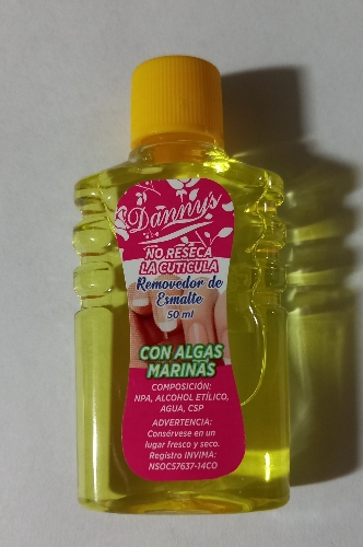 Removedor de esmalte Dannys 50 ml