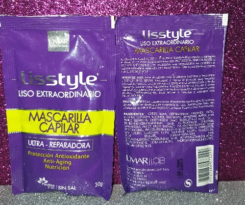 Mascarilla capilar ultrareparadora lmar sachet 30 g