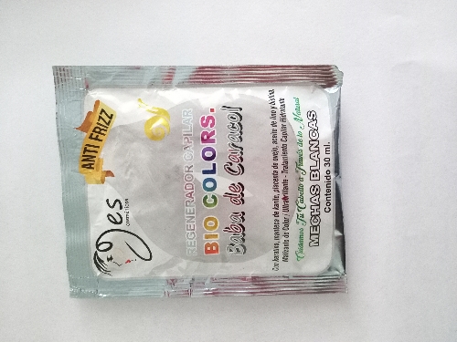 Matizante Mechas blancas Ges Cosméticos  sobre 30ml