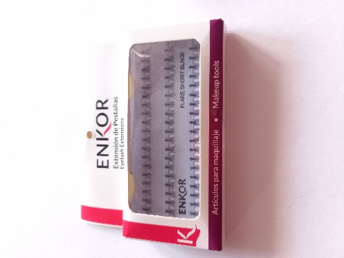 Pestañas postizas pelo a pelo short Enkor