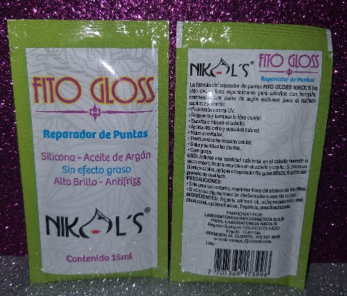 Tratamiento reparador de puntas Fito gloss Nikols sobre  15 ml