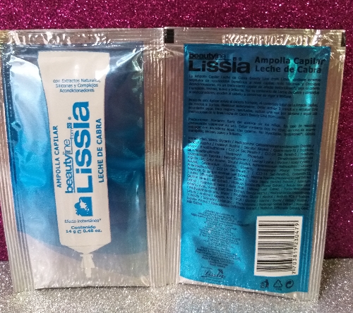 Ampolla capilar con Leche de cabra Lissia sobre 14 g