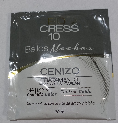 Matizante Biocress Cenizo sobre 30ml