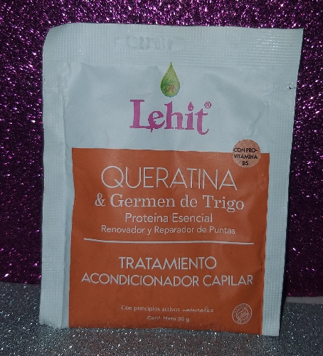 Tratamiento acondicionador capilar queratina y germen de trigo sobre 30 g