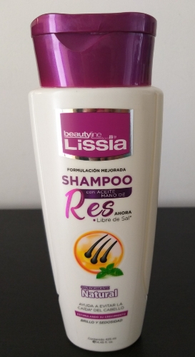Shampoo Lissia con aceite de mano de res 425ml