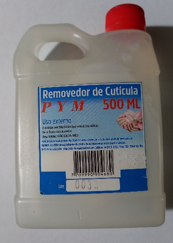 Removedor de cutículas P y M 500 ml