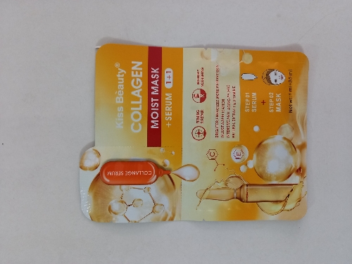 Mascarilla velo 2 en 1 Serum y colágeno 25 ml