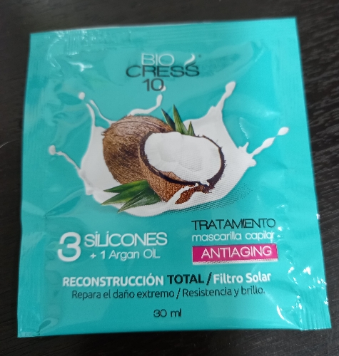 Tratamiento reconstructor Biocress 3 siliconas 30 ml sobre