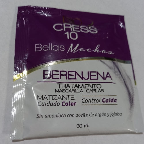 Matizante Berenjena Biocress 10 sobre 30ml