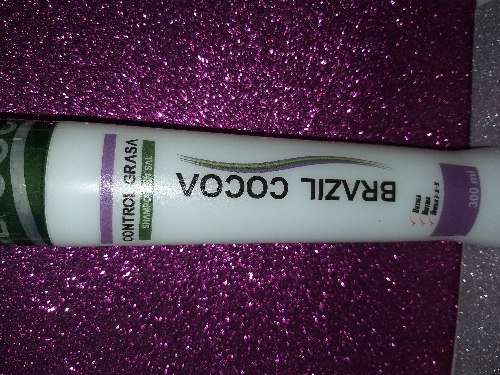 Shampoo sin sal control grasa 300 ml Brazil Cocoa