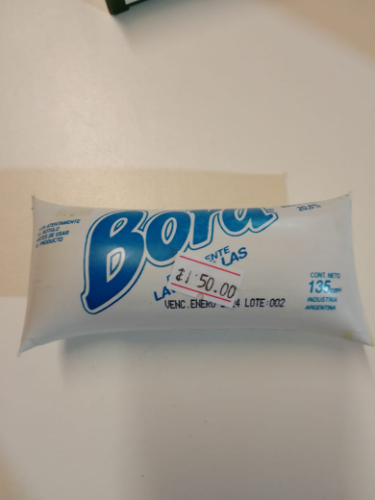 Lavavajillas Bora x 135cc - Sachet