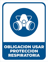 OBLIGACION DE USAR PROTECCION RESPIRATORIA GRANDE