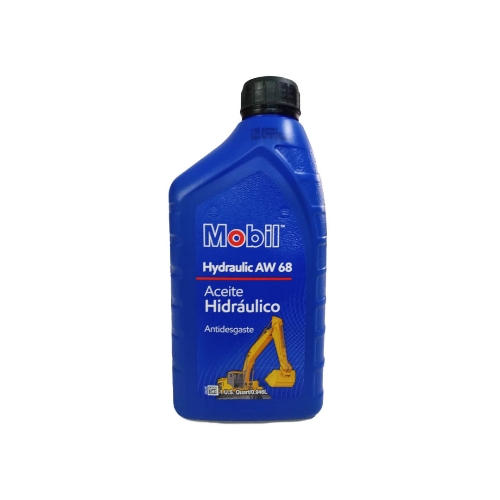 ACEITE MOBIL HYDRAULICO AW 68 CUARTO