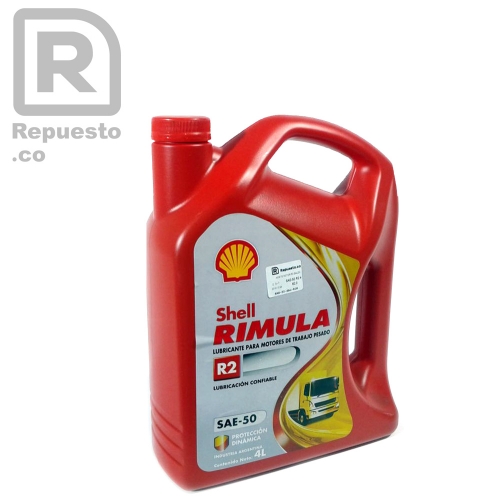 ACEITE SHELL RIMULA R2 SAE 50 GALON