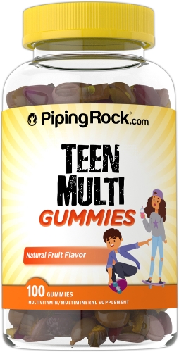 Teen Multivitamina 100 Gomitas/ PipingRock