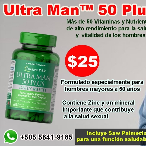 Ultra Man 60 Tabletas