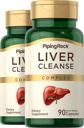 Liver Cleanse Complex 90 Cápsulas / PipingRock