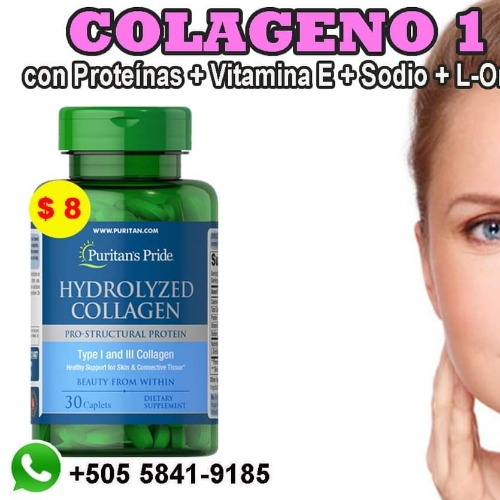 Colágeno Hidrolizado 30 Tabletas