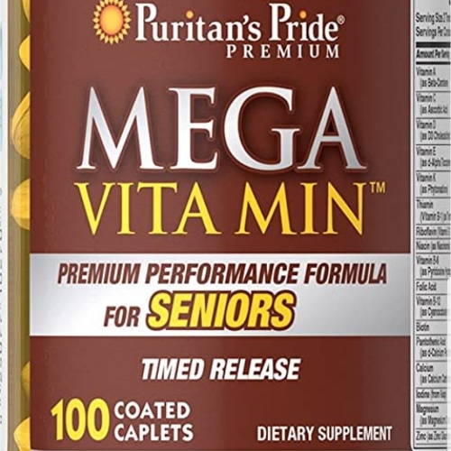 Mega Vitamina Seniors 100 Tabletas