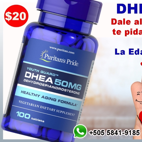 DHEA 50mg 100 Tabletas