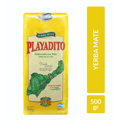 Yerba playadito 500g.