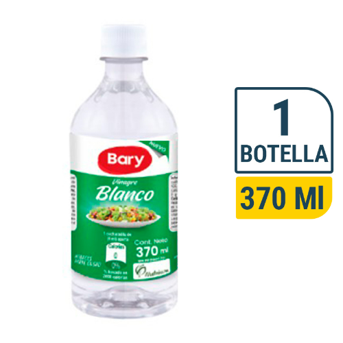 Vinagre Blanco Bary Botella x 370 ml