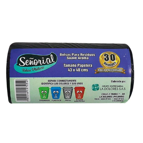 Bolsa Basura Señorial Rollo x 30 Un