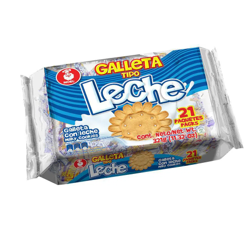 Galletas Noel Tipo Leche x 21 gr
