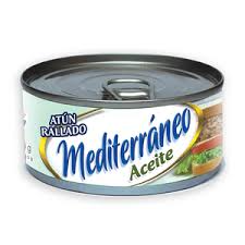 Atun Mediterraneo Rallado Aceite Lata x 170 gr