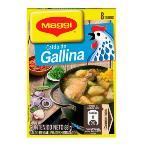 Caldo De Gallina Maggi x Cubos