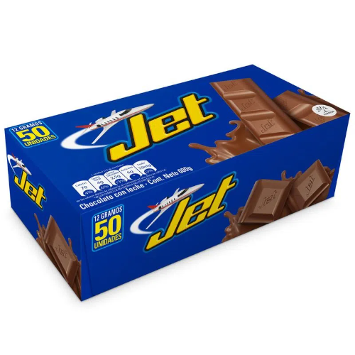 Chocolatina Jet Leche x 12 gr